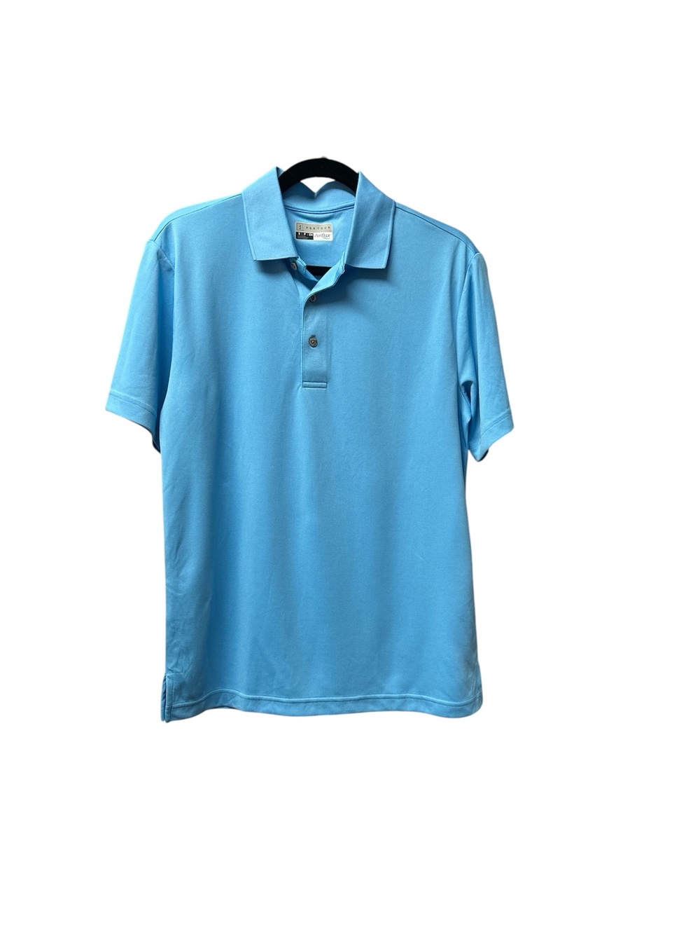 PGA Tour Light Blue Performance Polo
